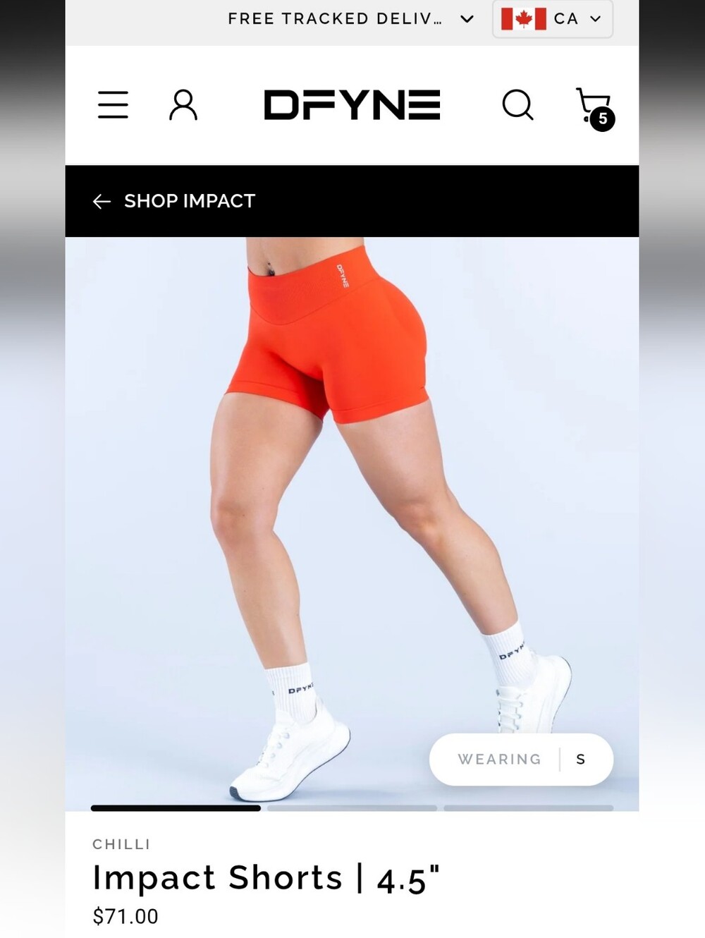Dfyne Impact Shorts